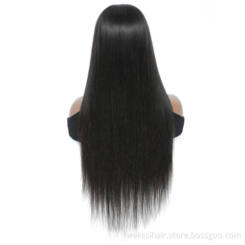 Lace Closure Wigs Human Hair 5x5 HD Body Wave Lace Closure 250% Density Wigs Brazilian Hair Full Cuticle Aligned Swiss Lace Long
